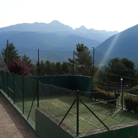 Villanua Acogedor Piso Con Garaje, Padel Y Piscina Buitenkant foto